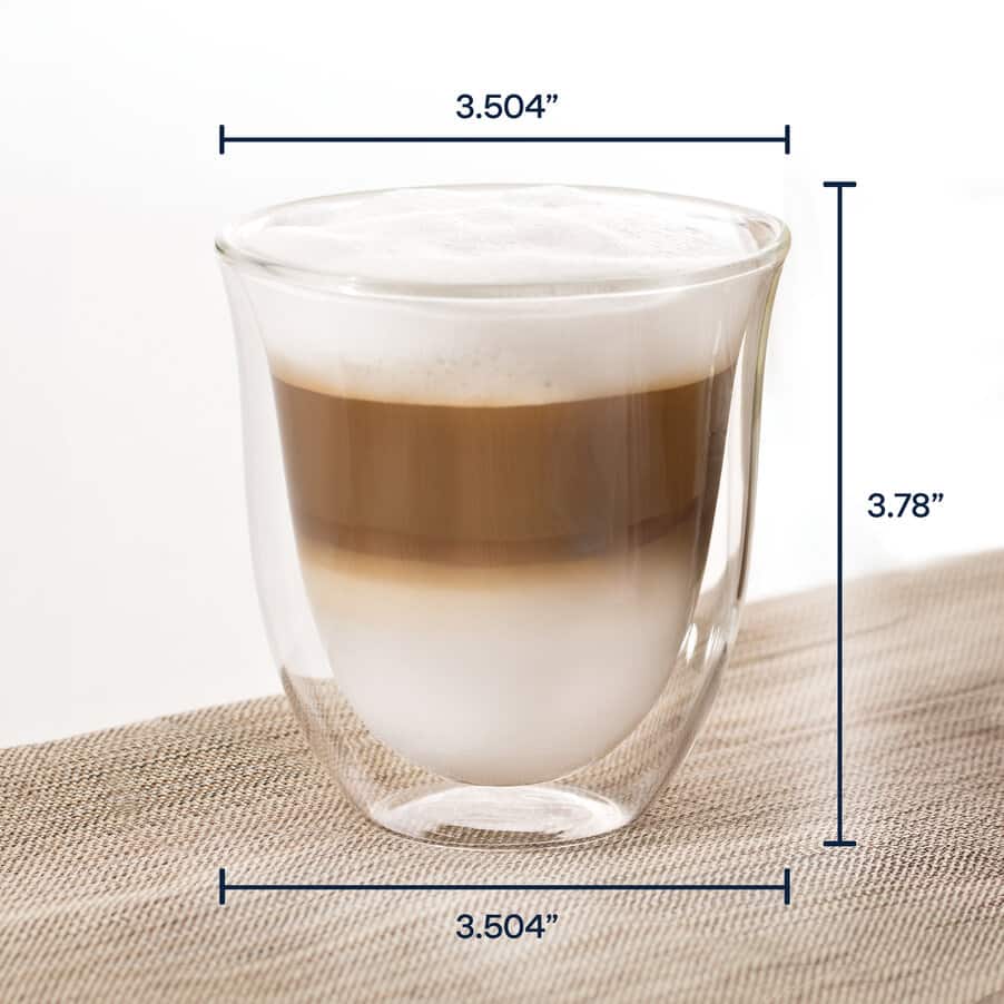 Chávenas e copos de café, A coleção cappuccino, 270ml, conjunto de 6 copos de parede dupla, undefined, Não especificado