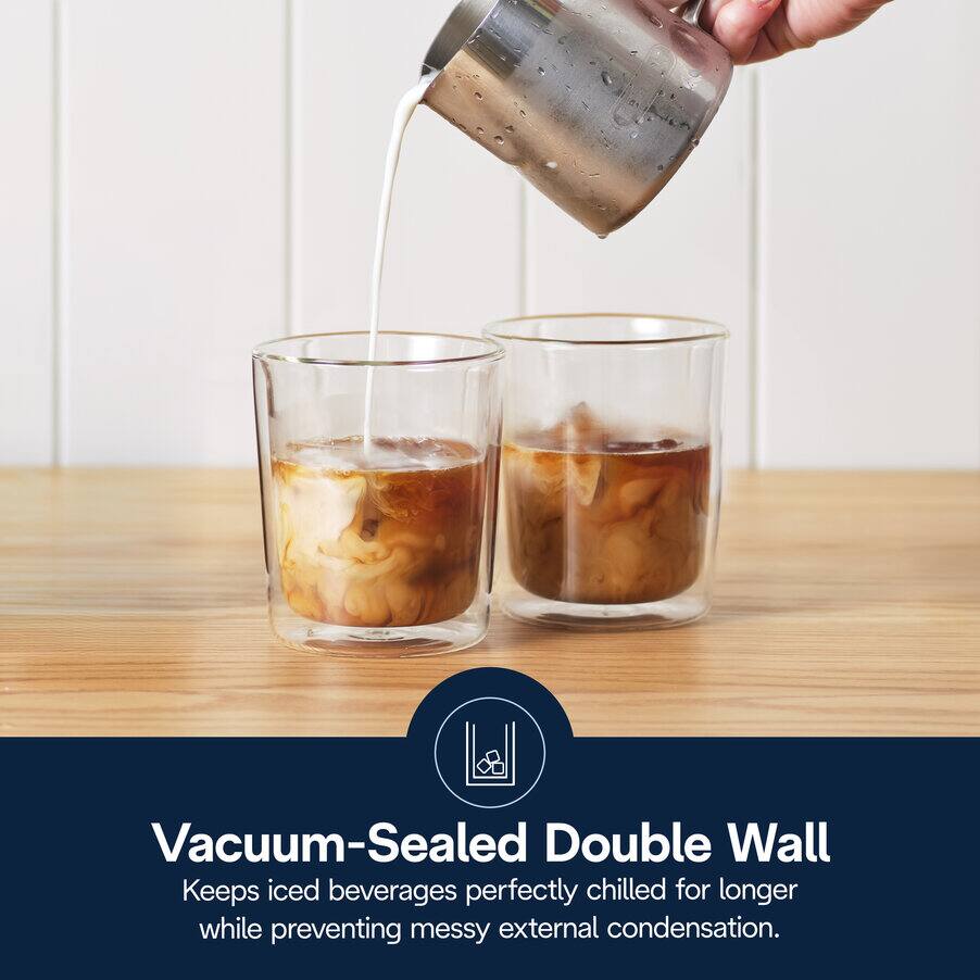 Coffee cups and glasses, Double wall thermal glasses, 400 ml, set of 2, undefined, Unspecified