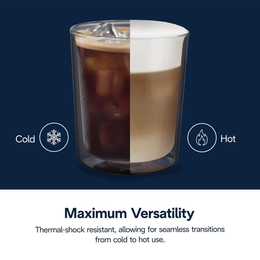 Coffee cups and glasses, Double wall thermal glasses, 400 ml, set of 2, undefined, Unspecified