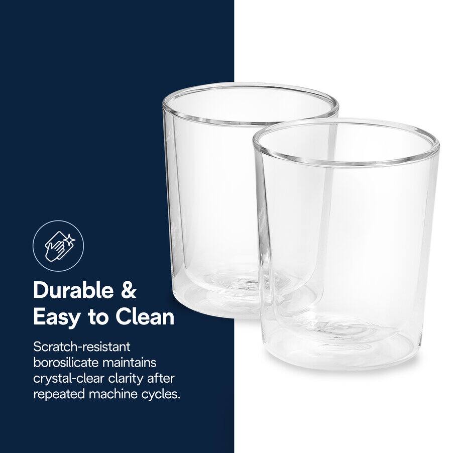 Coffee cups and glasses, Double wall thermal glasses, 400 ml, set of 2, undefined, Unspecified