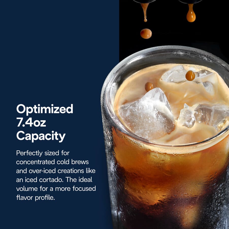 Tazze e bicchieri da caffè, Bicchieri Cold Brew in vetro a doppia parete, 220 ml, set di 2, undefined, Non specificato