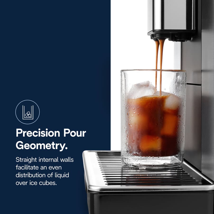 Tazze e bicchieri da caffè, Bicchieri Cold Brew in vetro a doppia parete, 220 ml, set di 2, undefined, Non specificato