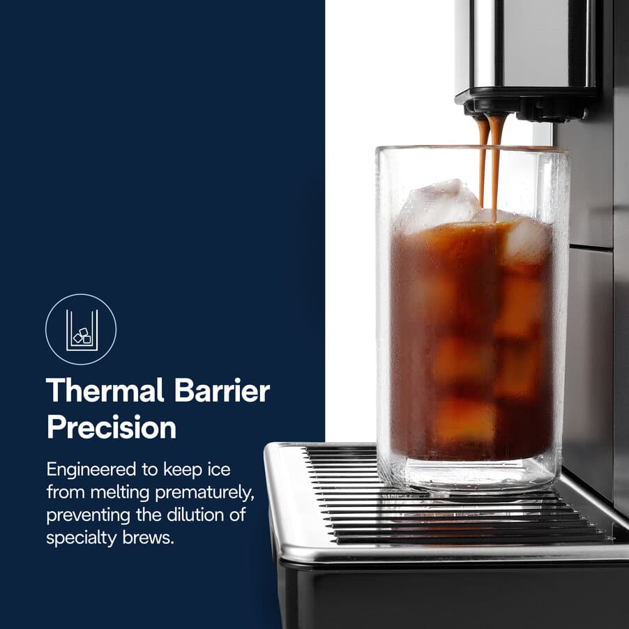 Tazze e bicchieri da caffè, Bicchieri Cold Brew in vetro a doppia parete, 300 ml, set di 2, undefined, Non specificato