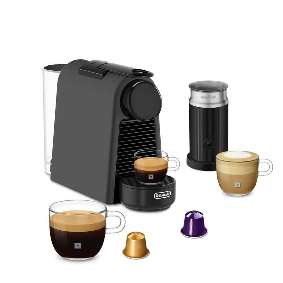 undefined, Essenza Mini Nespresso Capsule Coffee Machine, undefined, Black