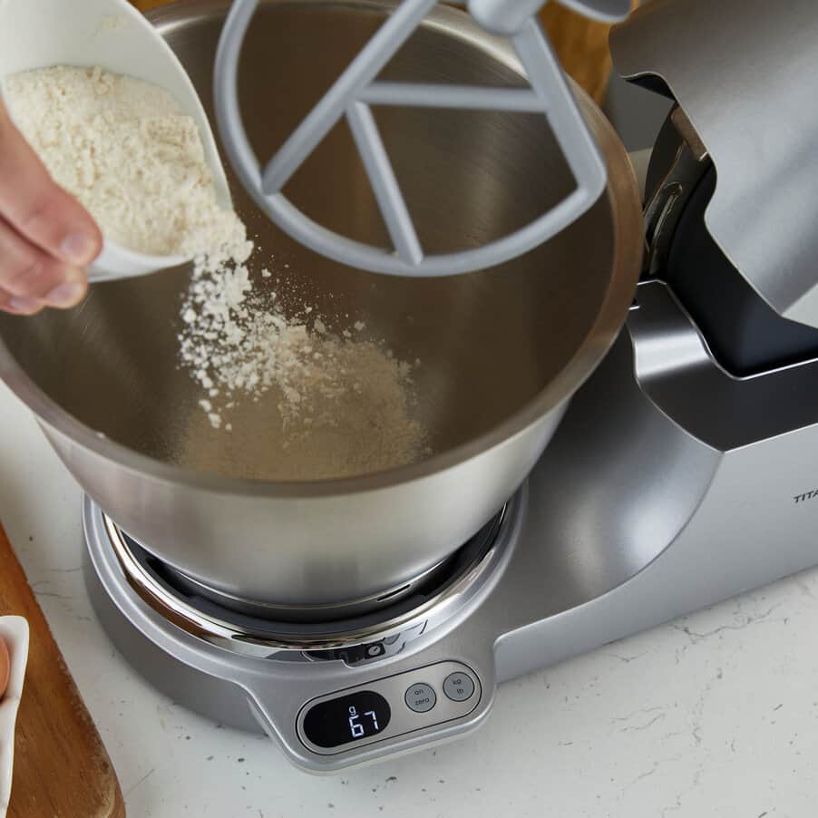 Titanium Chef Baker, Titanium Chef Baker Stand Mixer Silver, undefined, Silver