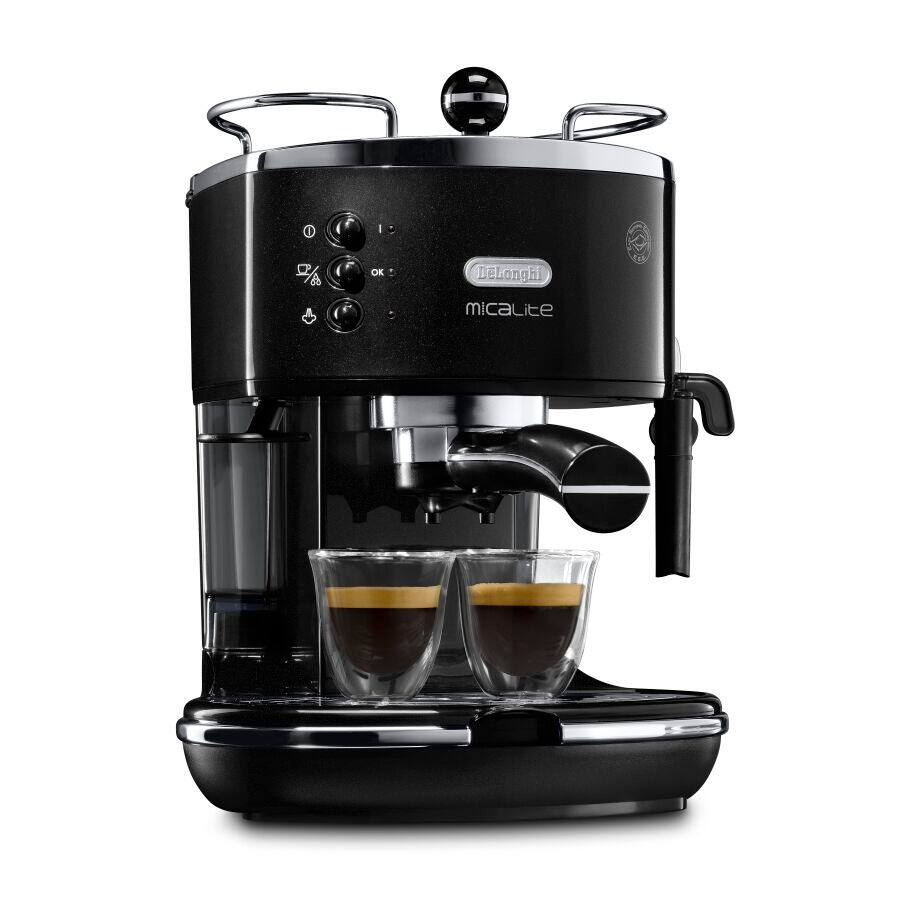 De Longhi Icona Micalite ECOM311.BK Black Traditional Espresso