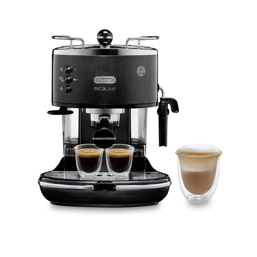 Icona Vintage Coffee Maker by DeLonghi-Black