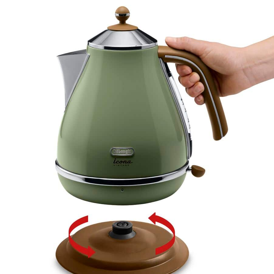 Buy DeLonghi Electric Kettle? Icona Vintage Collection? Olive