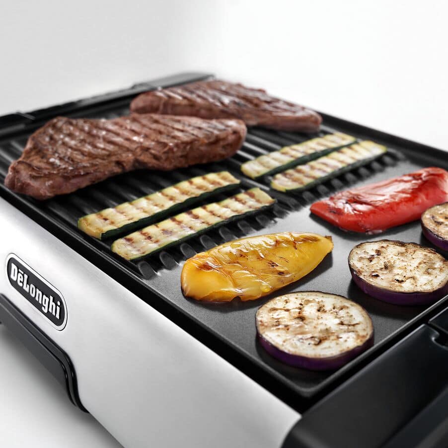 2 in 1 Indoor Grill Griddle with Ceramic Plate BG500C De