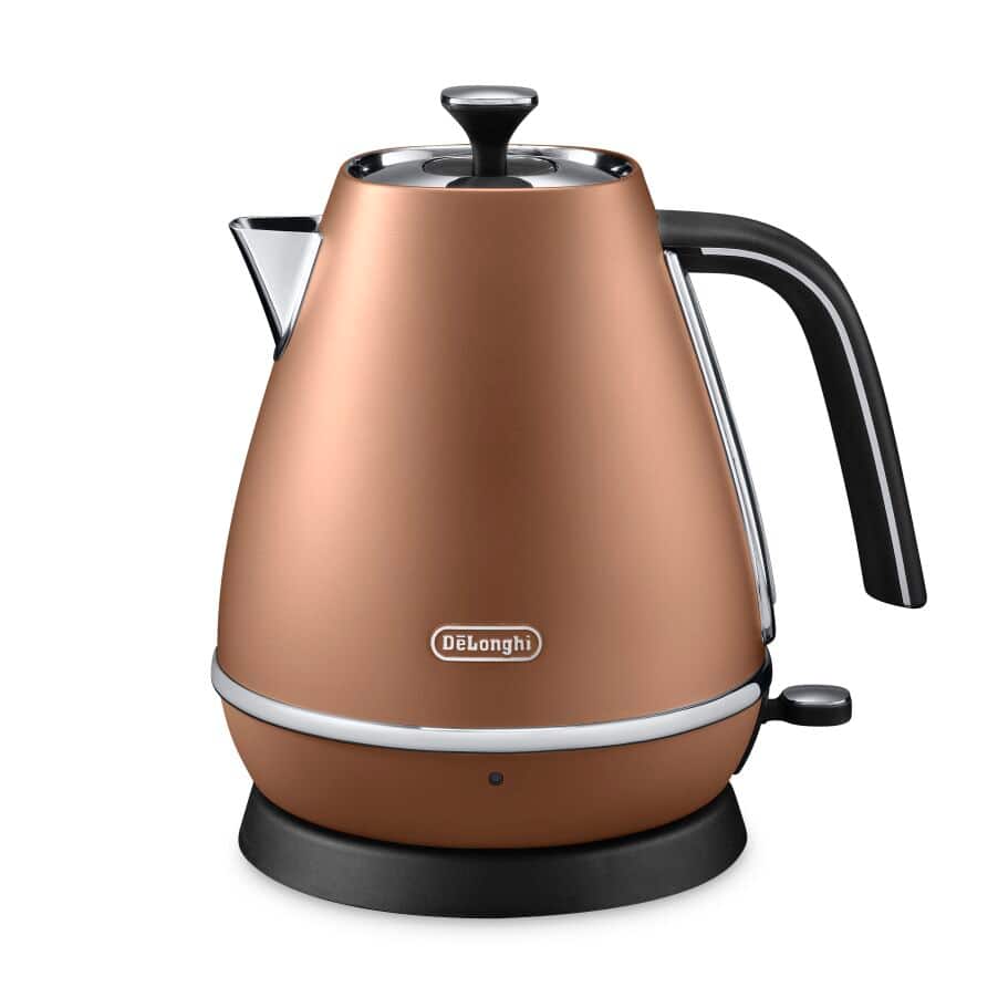 デロンギ DeLonghi Distinta 電気ケトルKB1200J-CP ディスティンタ・ペルラ 電気ケトル | De'Longhi JP