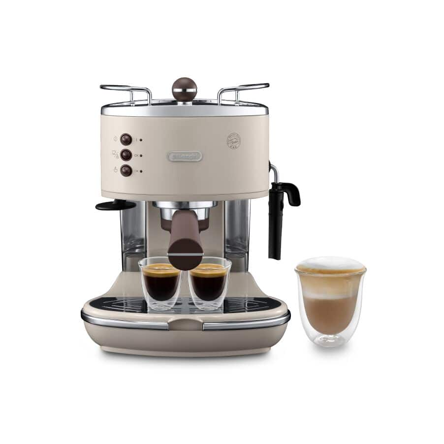 Pump Espresso Coffee Machine Icona Vintage ECOV311.BG De Longhi